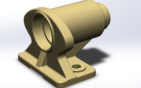 SolidWorks隐藏尺寸标注，让视图更干净  